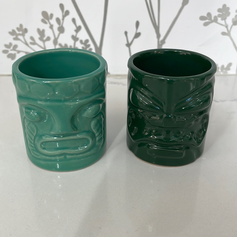 Vintage‎ Tiki Shot Glasses